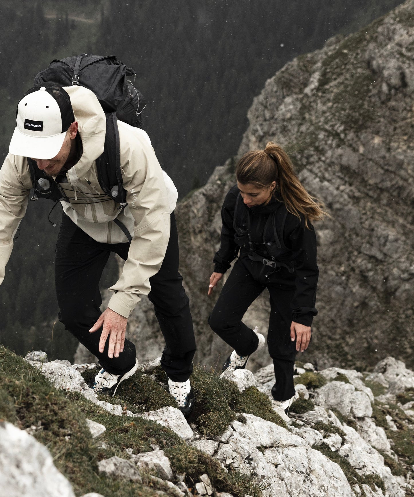 S/LAB ALPINWAY WHITE / BLACK MEN