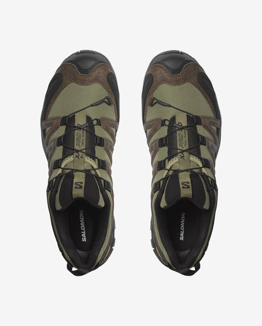 XA PRO 3D DISTRESSED LEATHER DARK EARTH / BLACK MEN