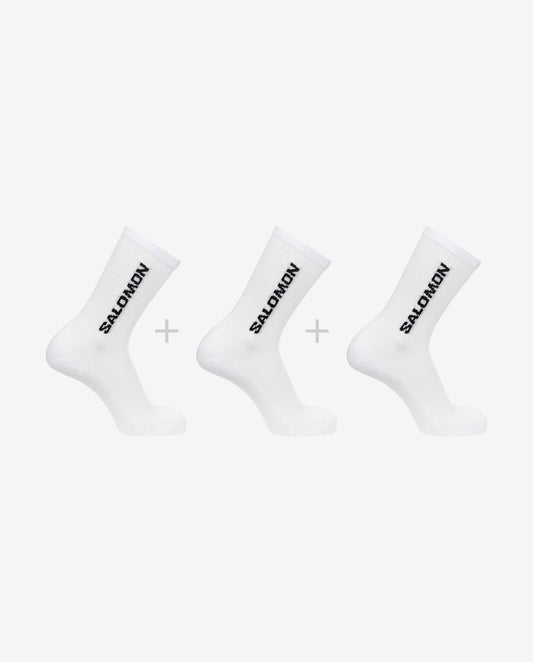 EVERYDAY CREW 3 PACK WHITE / WHITE