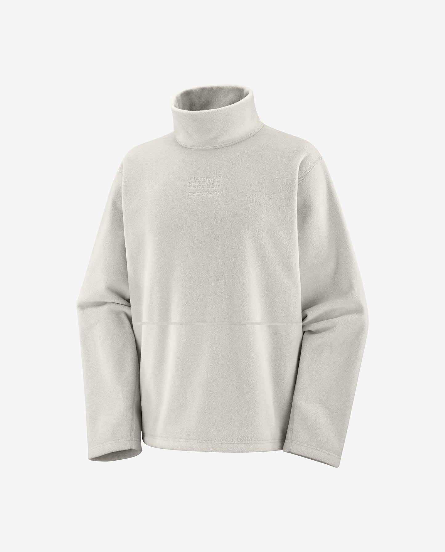 HIGH NECK MM6 OATMEAL WOMEN