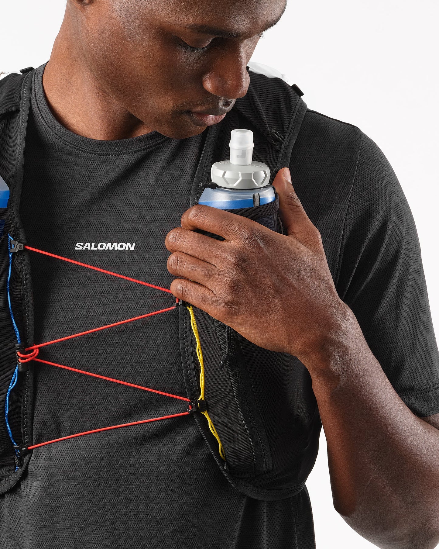 ADV SKIN 12 RACE FLAG BLACK / WHITE