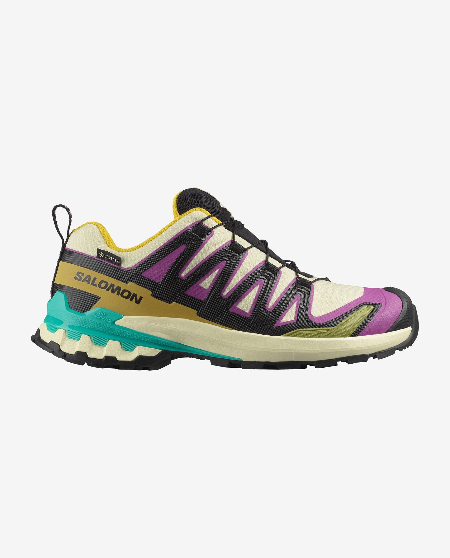 XA PRO 3D V9 GORE TEX TRANSPARENT YELLOW / BLACK WOMEN