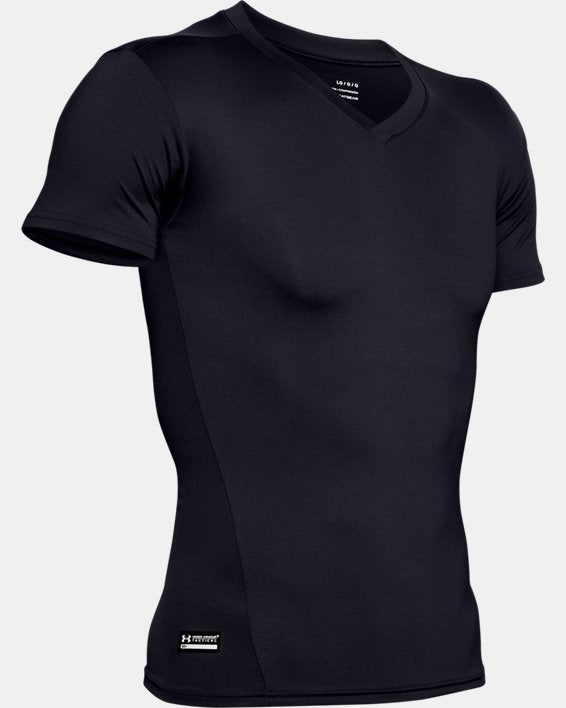 Tactical HeatGear Compression Men's V Neck T Shirt