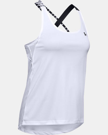 HeatGear Armour Wordmark Double Strap Women's Tank