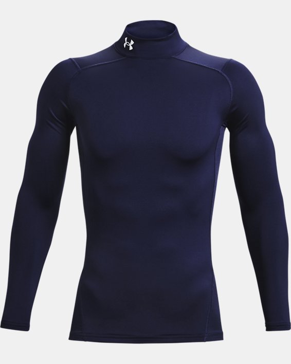ColdGear Men's Compression Mock Long Sleeve