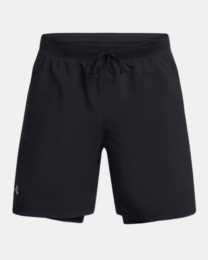 UA Launch Men's 2 in 1 7 Shorts