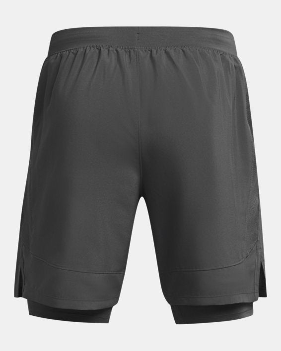 UA Launch Men's 2 in 1 7 Shorts