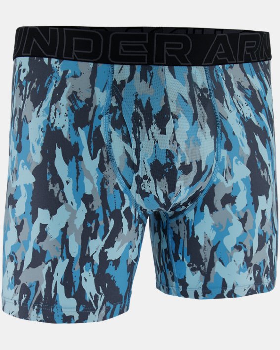 UA Performance Tech Printed Men's 6 Boxerjock