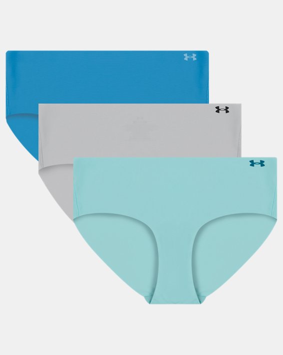 UA Pure Stretch Women's 3 Pack No Show Hipster