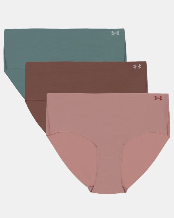 UA Pure Stretch Women's 3 Pack No Show Hipster