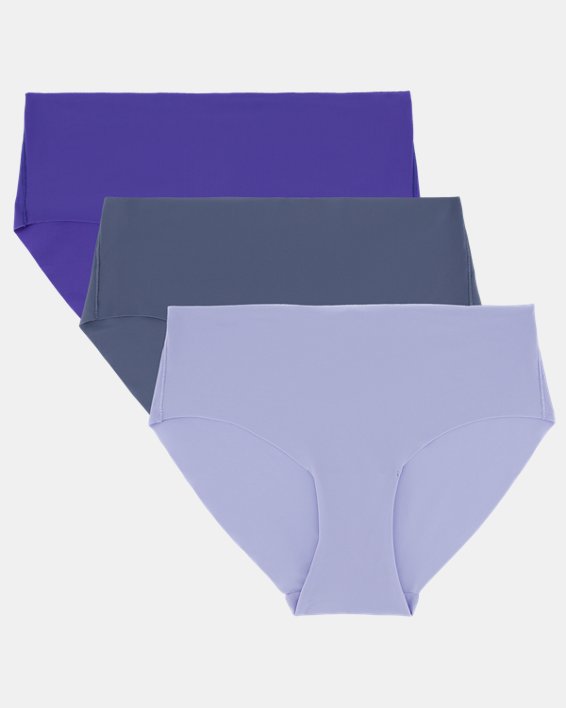 UA Essential Stretch Printed Women's 3 Pack No Show Hipster