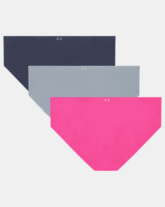 UA Essential Stretch Printed Women's 3 Pack No Show Hipster