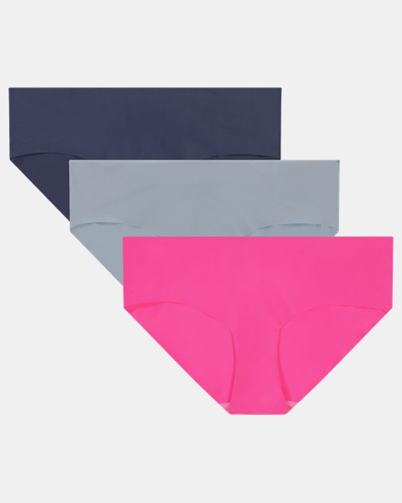 UA Essential Stretch Printed Women's 3 Pack No Show Hipster