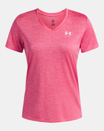 UA Tech Twist Women's V Neck Short Sleeve