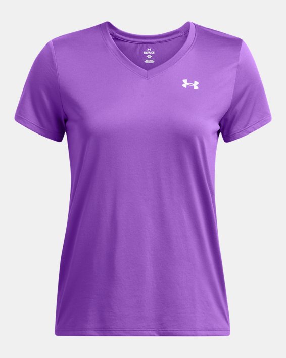 UA Tech Women's V Neck Short Sleeve
