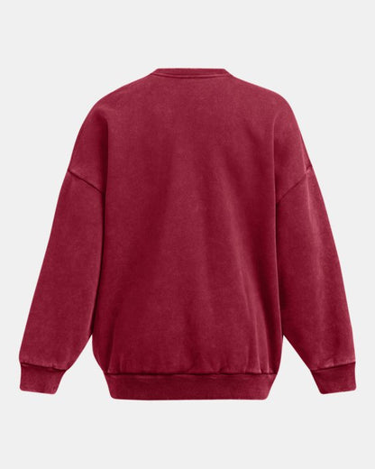 UA Icon Heavyweight Fleece Women's Oversized Crew