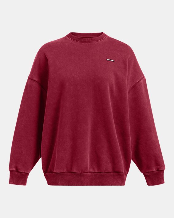 UA Icon Heavyweight Fleece Women's Oversized Crew
