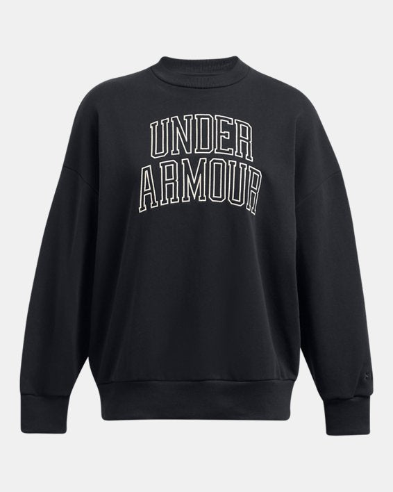 UA Icon Heavyweight Terry Women's Oversized Crew