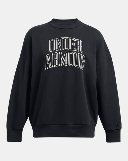 UA Icon Heavyweight Terry Women's Oversized Crew