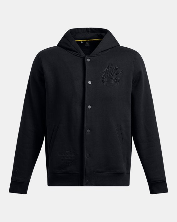Curry Fleece Men's Varsity Jacket