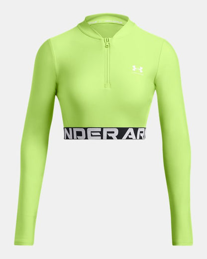 HeatGear Rib Women's 1/4 Zip Long Sleeve