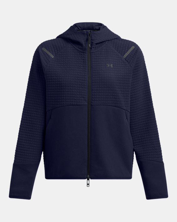 UA Unstoppable Fleece Grid Women's Full Zip