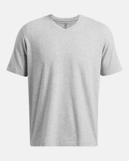 UA Icon Charged Cotton Men's V neck Short Sleeve