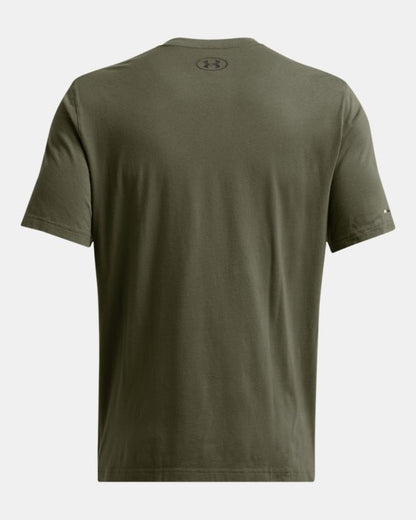 UA Icon Charged Cotton Men's V neck Short Sleeve