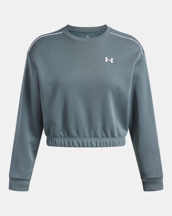 UA Rival Fleece Piped Women's Crew
