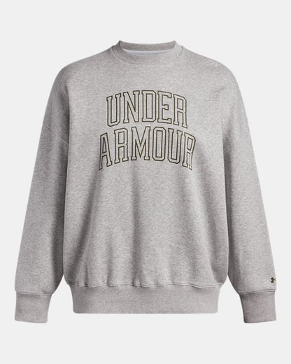 UA Rival Fleece Varsity Women's Oversized Crew