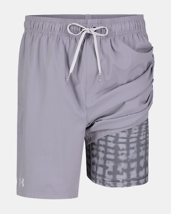 UA Compression Volley Men's 2 in 1 Swim Shorts