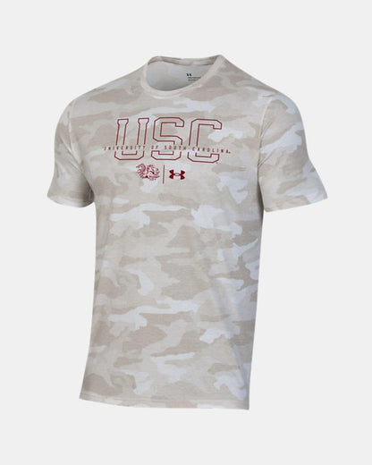 UA Performance Cotton Camo Collegiate Men's T Shirt
