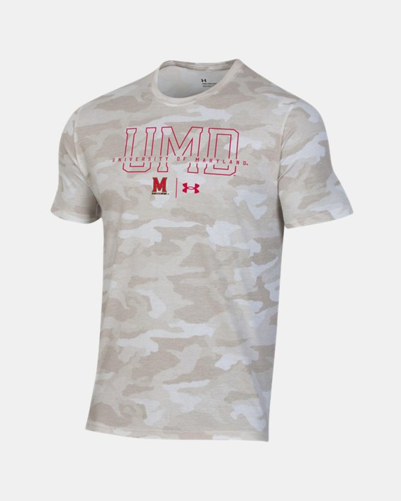 UA Performance Cotton Camo Collegiate Men's T Shirt