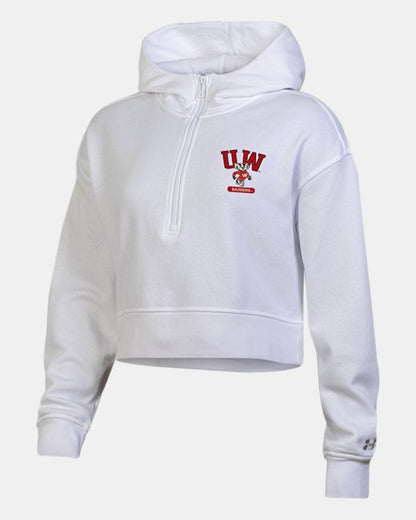 UA Rival Fleece Collegiate Women's 1/2 Zip Hoodie
