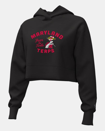 UA Rival Fleece Collegiate Women's Cropped Hoodie