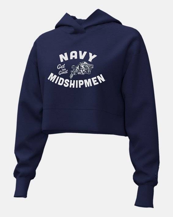 UA Rival Fleece Collegiate Women's Cropped Hoodie