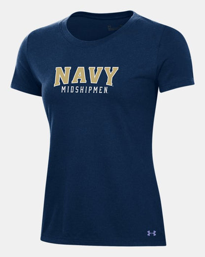 UA Performance Cotton Collegiate Women's Short Sleeve