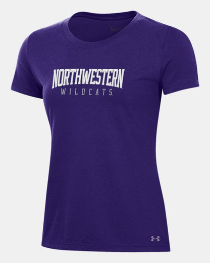 UA Performance Cotton Collegiate Women's Short Sleeve