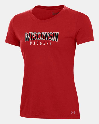 UA Performance Cotton Collegiate Women's Short Sleeve