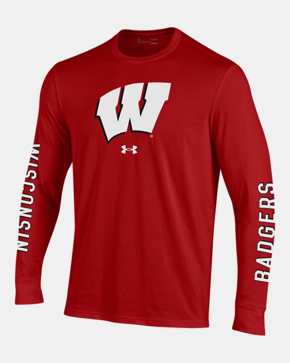 UA Performance Cotton Collegiate Men's Long Sleeve T Shirt