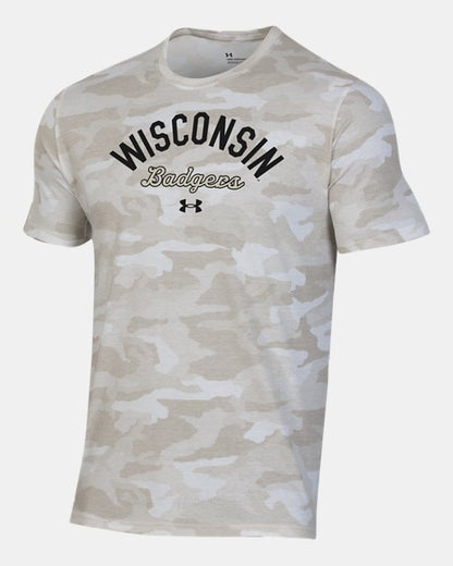 UA Performance Cotton Collegiate Camo Men's T Shirt