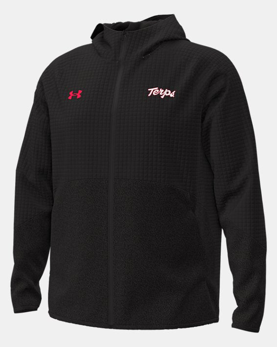UA Unstoppable Fleece Collegiate Men's Full Zip