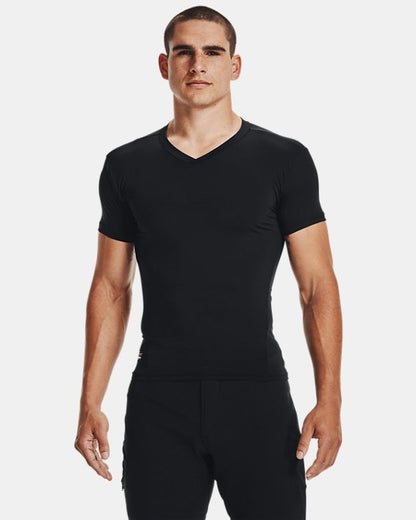 Tactical HeatGear Compression Men's V Neck T Shirt