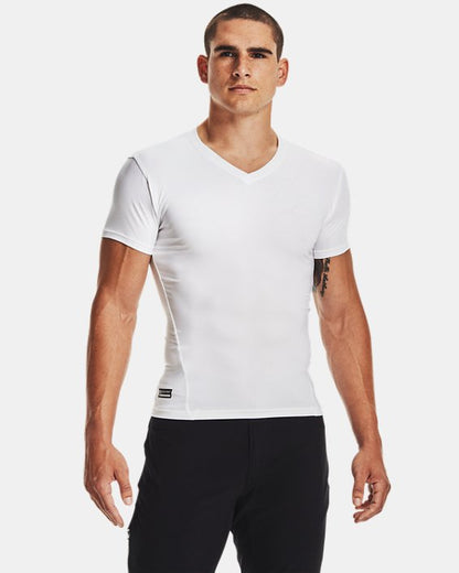 Tactical HeatGear Compression Men's V Neck T Shirt
