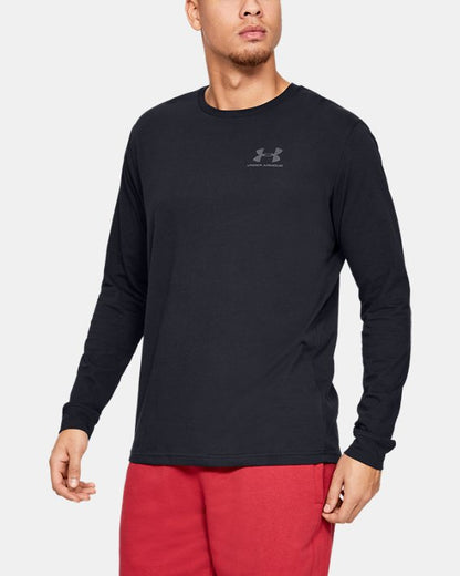 UA Left Chest Men's Long Sleeve