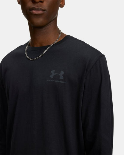 UA Left Chest Men's Long Sleeve