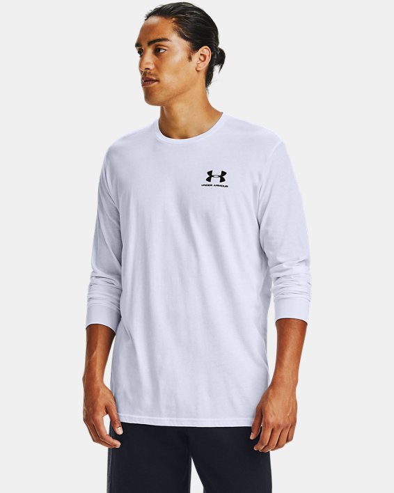 UA Left Chest Men's Long Sleeve
