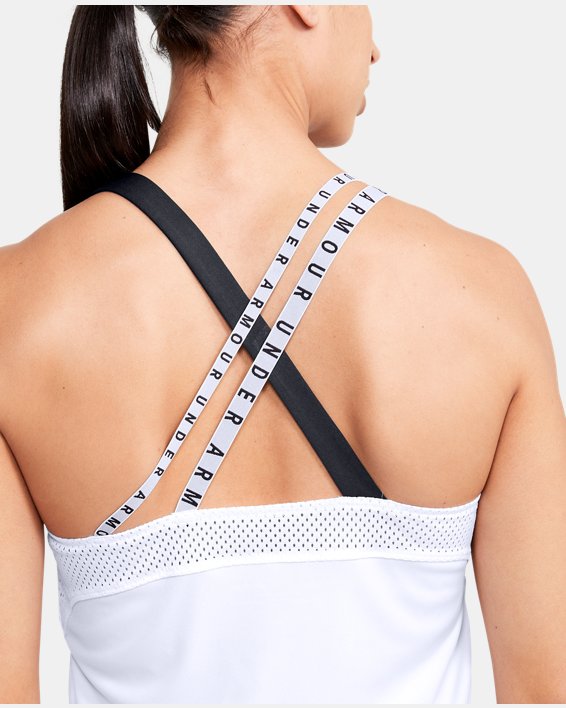 HeatGear Armour Wordmark Double Strap Women's Tank