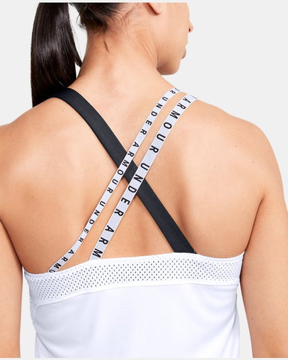 HeatGear Armour Wordmark Double Strap Women's Tank