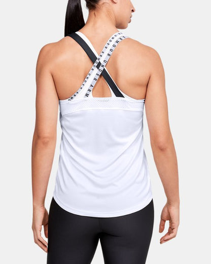 HeatGear Armour Wordmark Double Strap Women's Tank
